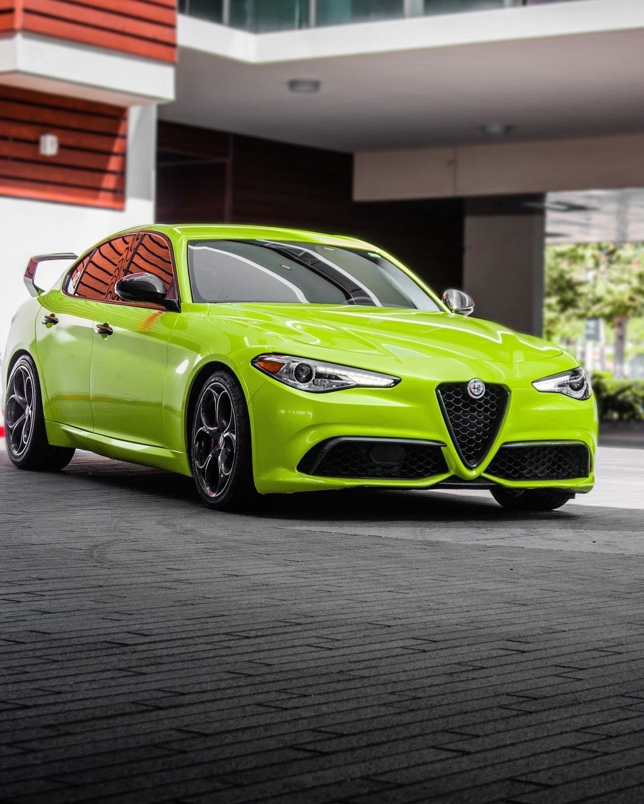 Alfa Romeo Giulia Carbon Fiber Canards
