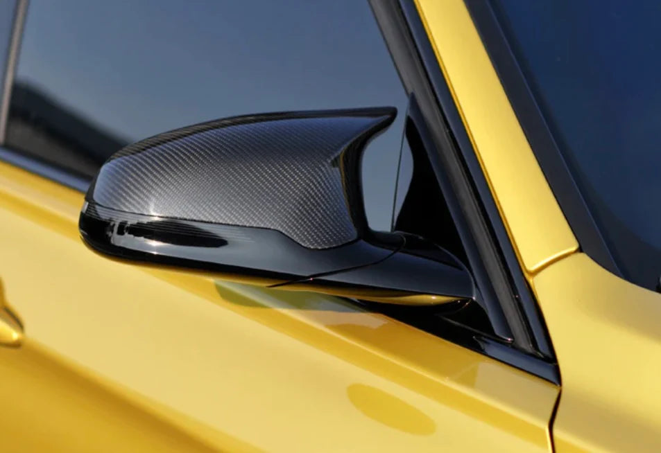 BMW Carbon Fiber Mirror Cap Replacements - F80 M3 / F82/83 M4 / F87 M2