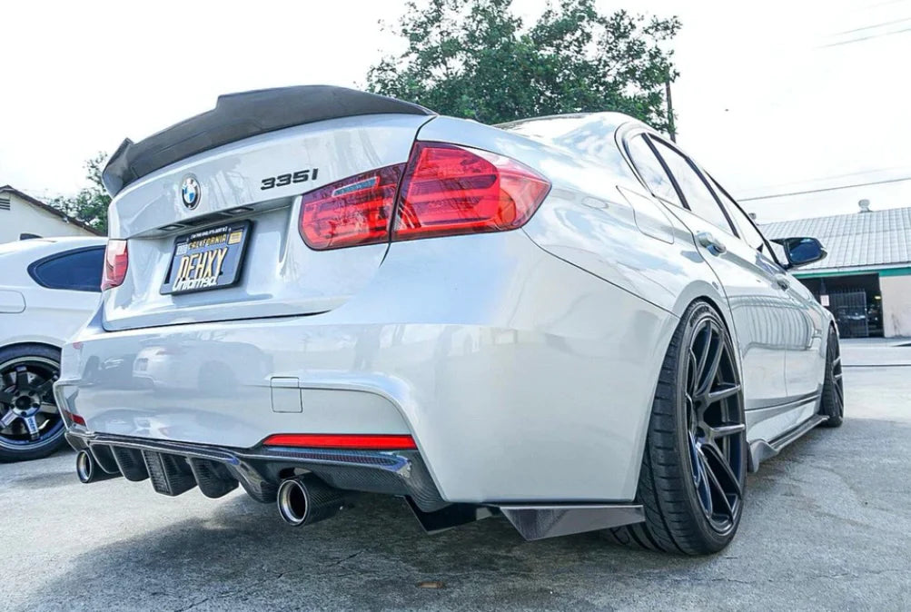 BMW PSM High Kick Style Carbon Fiber Spoiler - F80 M3 / F30 3-Series