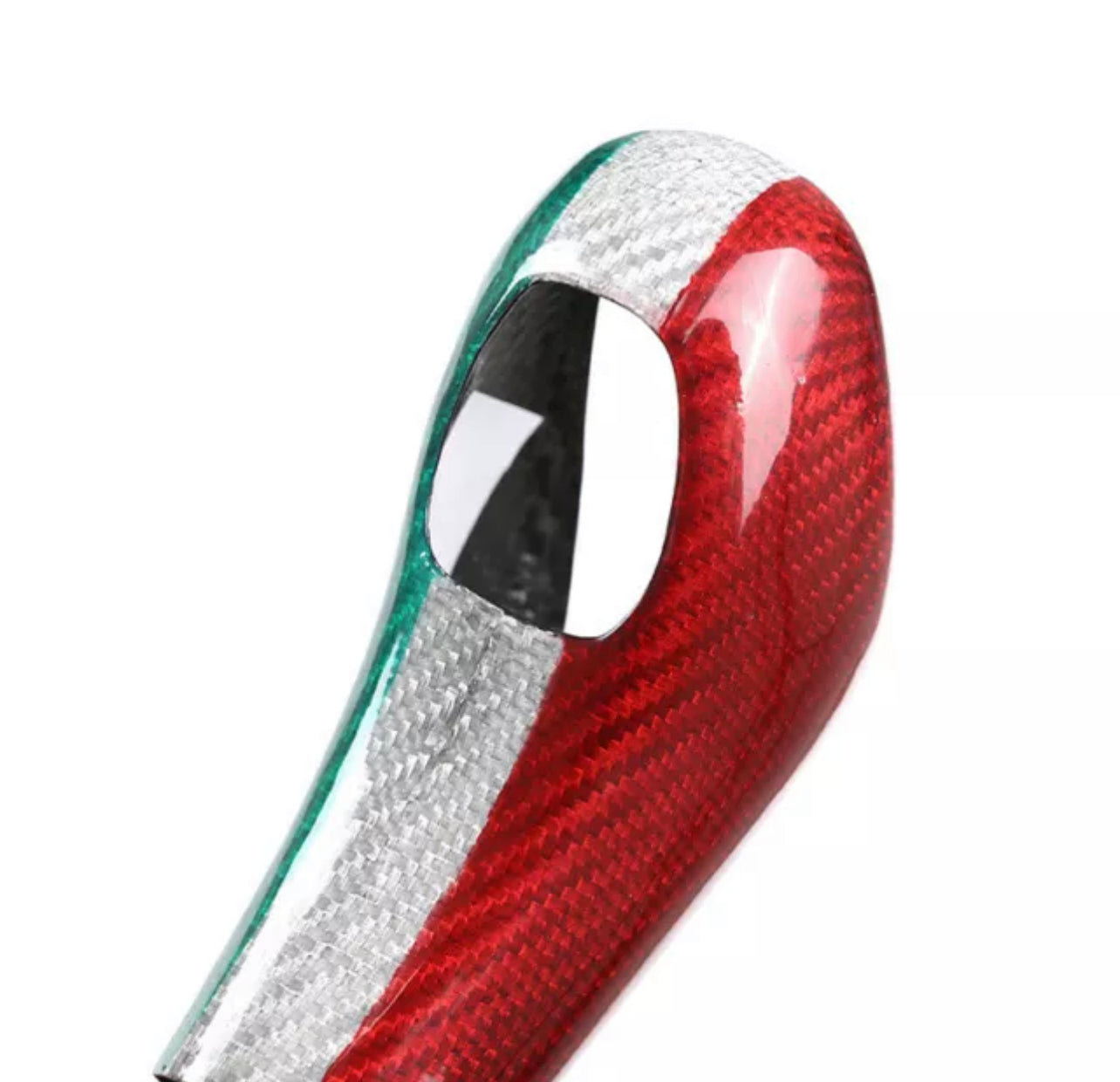 Alfa Romeo Giulia & Stelvio Carbon Fiber Shift Knob Cover 2020+
