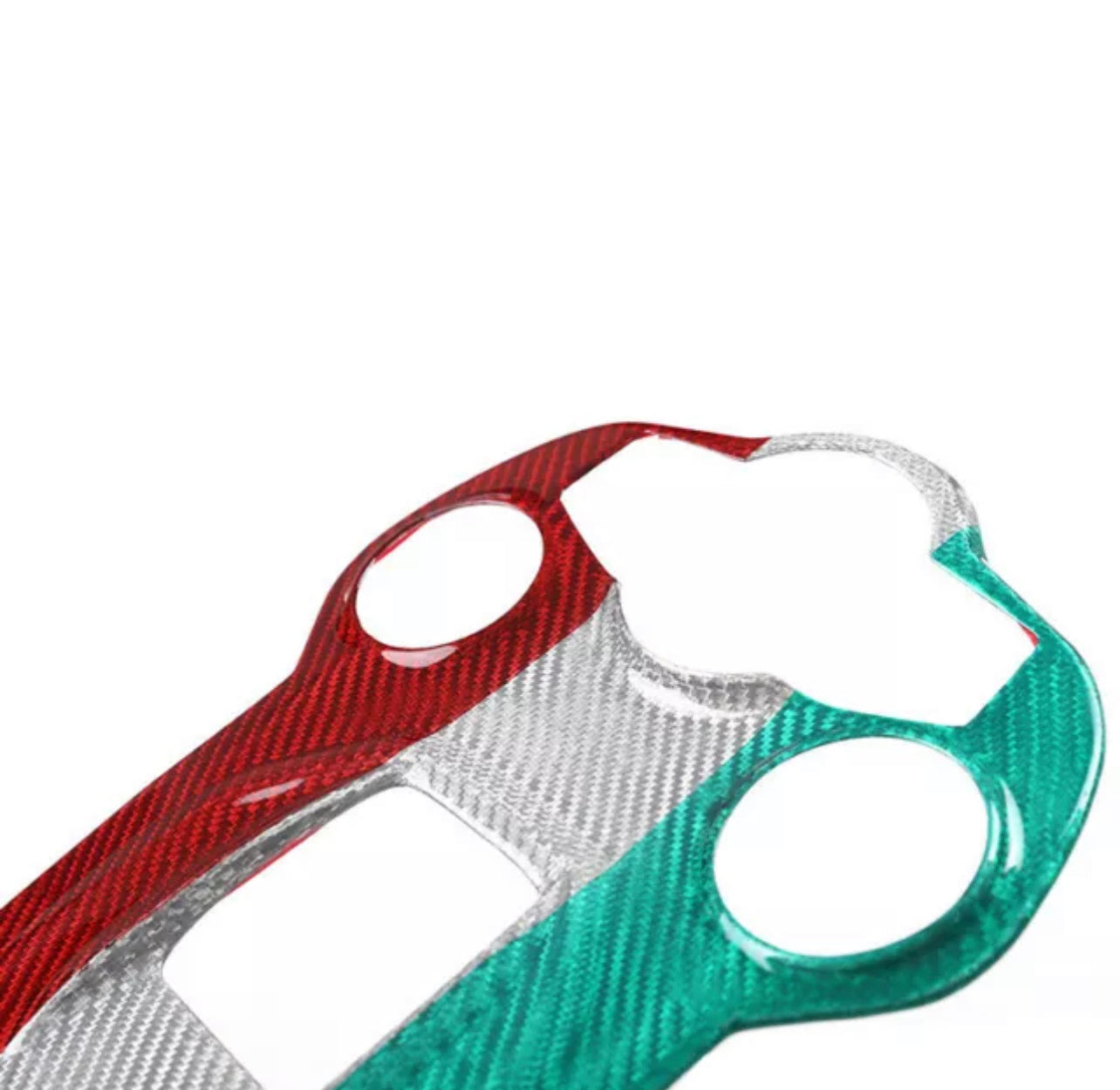 Alfa Romeo Giulia & Stelvio (2017-2019) Carbon Fiber Center Console Frame W/ Shift Boot