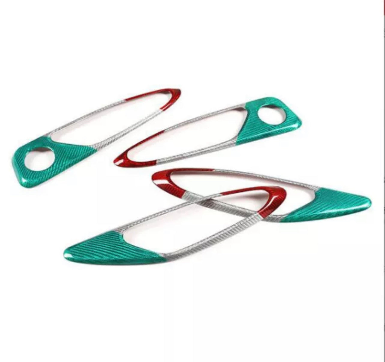 Alfa Romeo Giulia & Stelvio Carbon Fiber Interior Door Handles