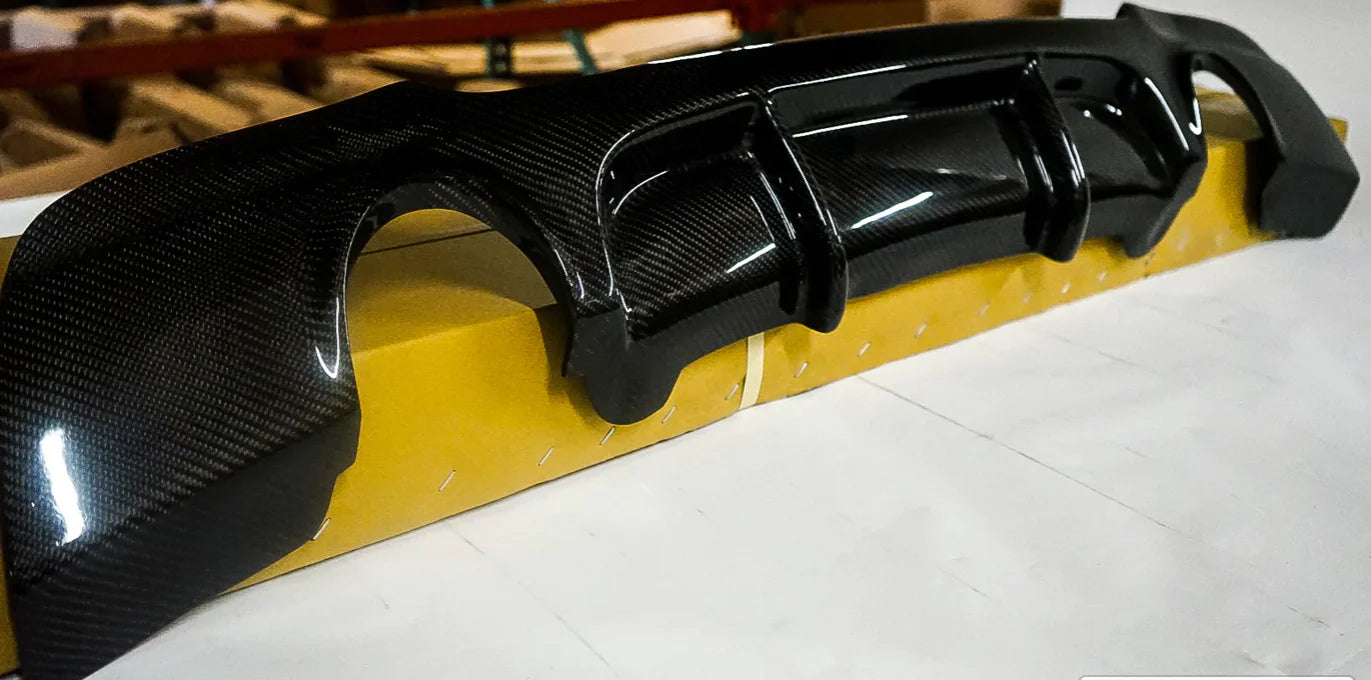 BMW MP Style Carbon Fiber Diffuser - E92 3-Series