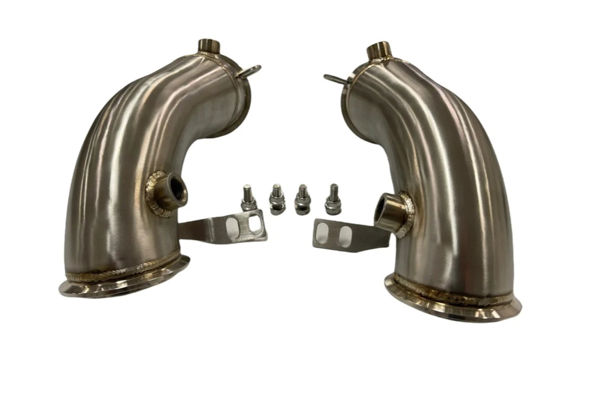 BMW S63R 4PC Catless Downpipes - F90 M5 / F92 M8