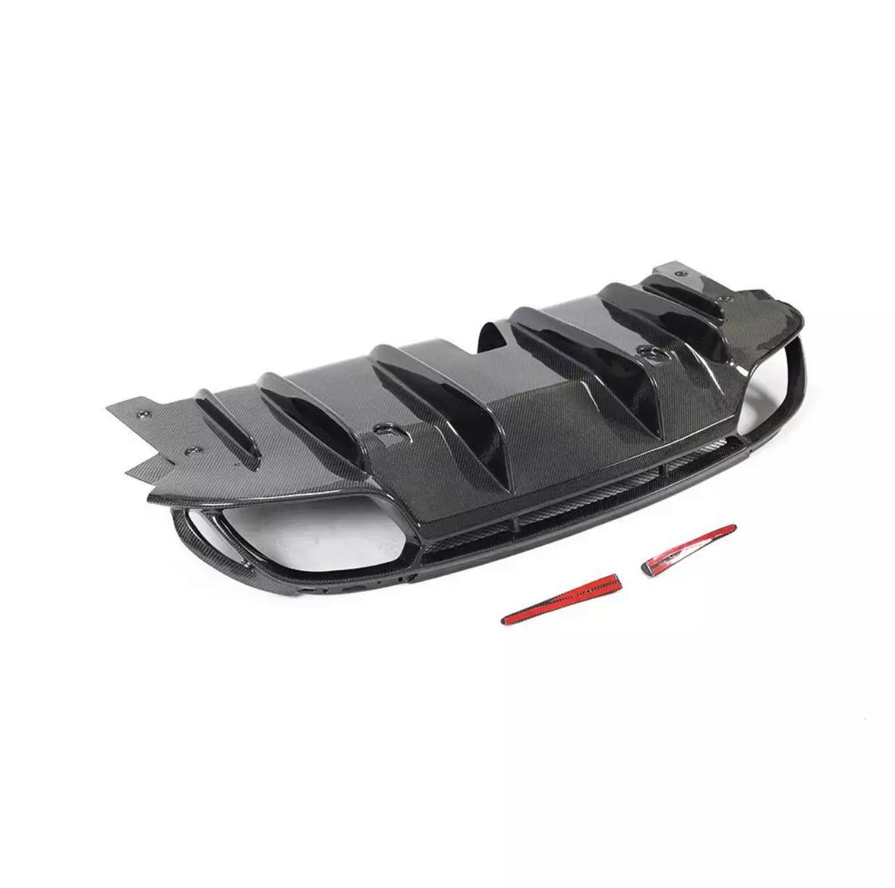 Alfa Romeo Giulia Sport QV Style Carbon Fiber Diffuser (Under-tray)