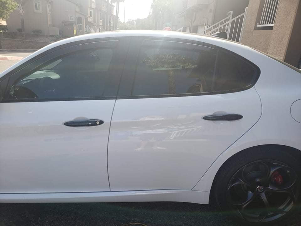 Alfa Romeo Giulia & Stelvio Carbon Fiber Door Handle Covers