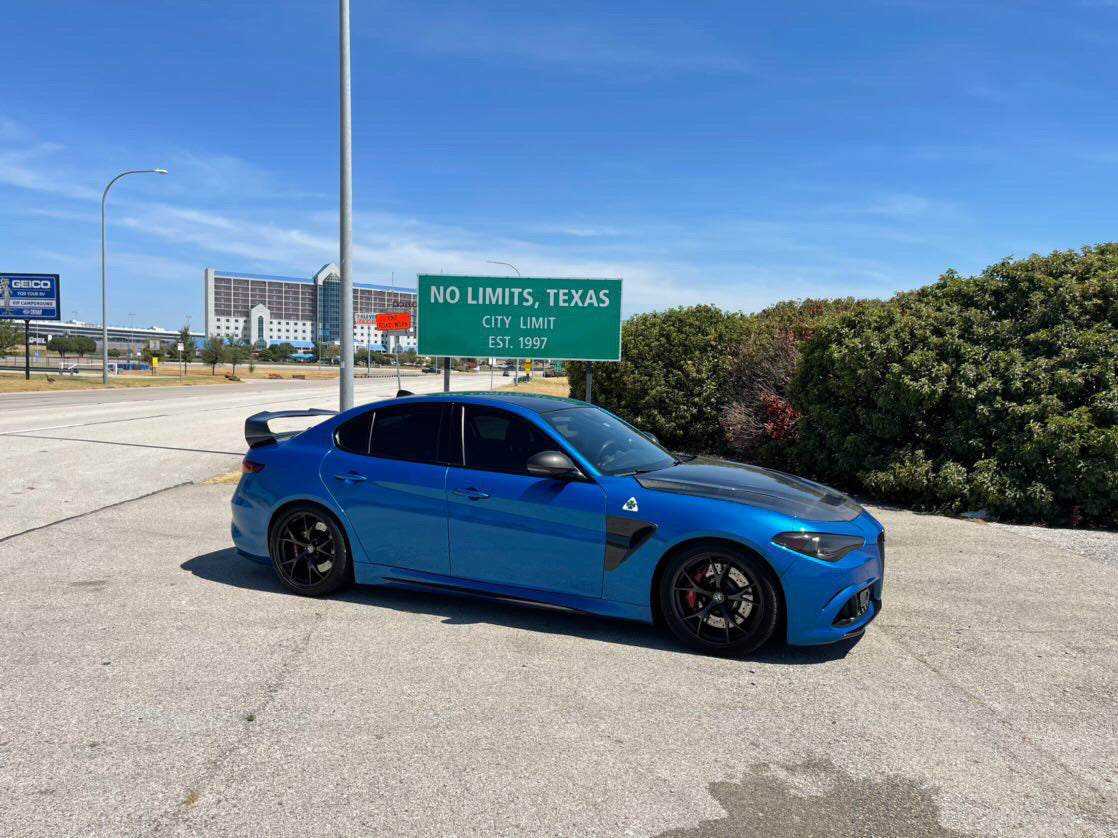 Alfa Romeo Giulia Carbon Fiber GTAm Style Wing