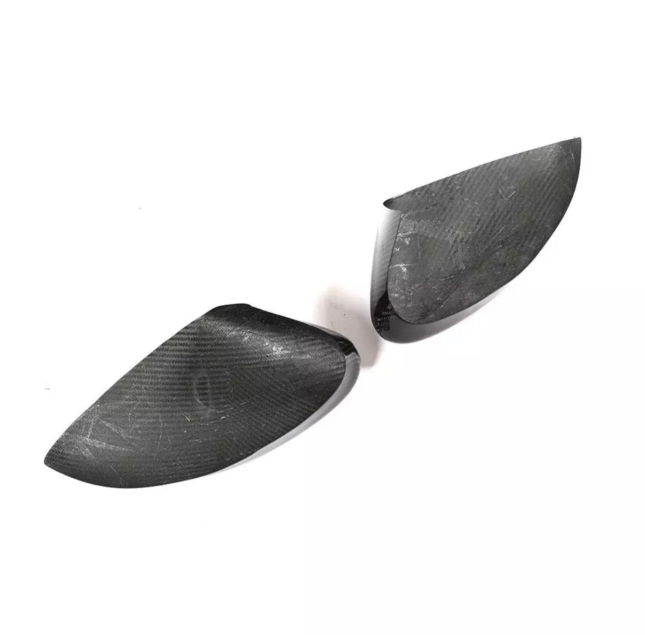 Alfa Romeo Stelvio Carbon Fiber Mirror Caps