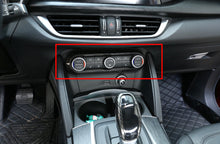 Load image into Gallery viewer, Alfa Romeo Giulia &amp; Stelvio Carbon Fiber Air Conditioner Frame (17-19)
