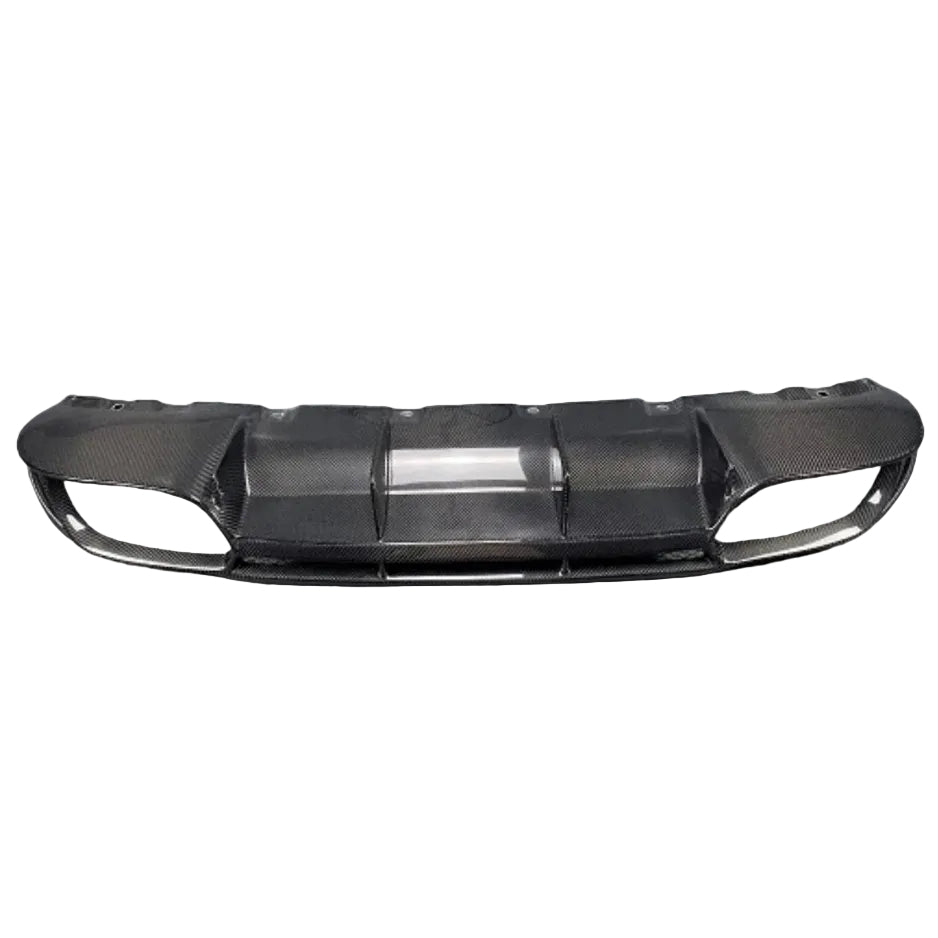Alfa Romeo Giulia Base Model QV Style Carbon Fiber Diffuser