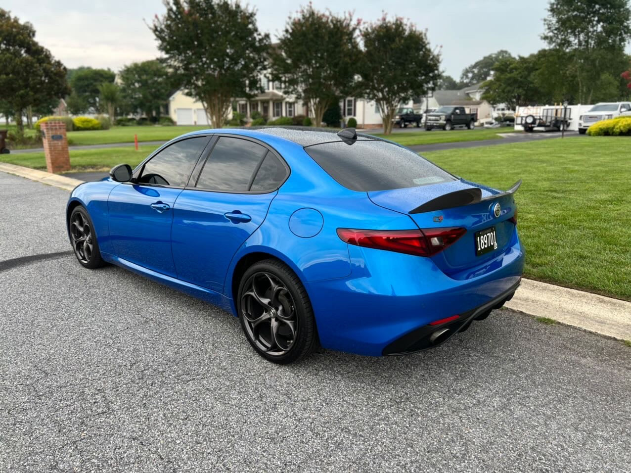 Alfa Romeo Giulia GTA Style Carbon Fiber Spoiler