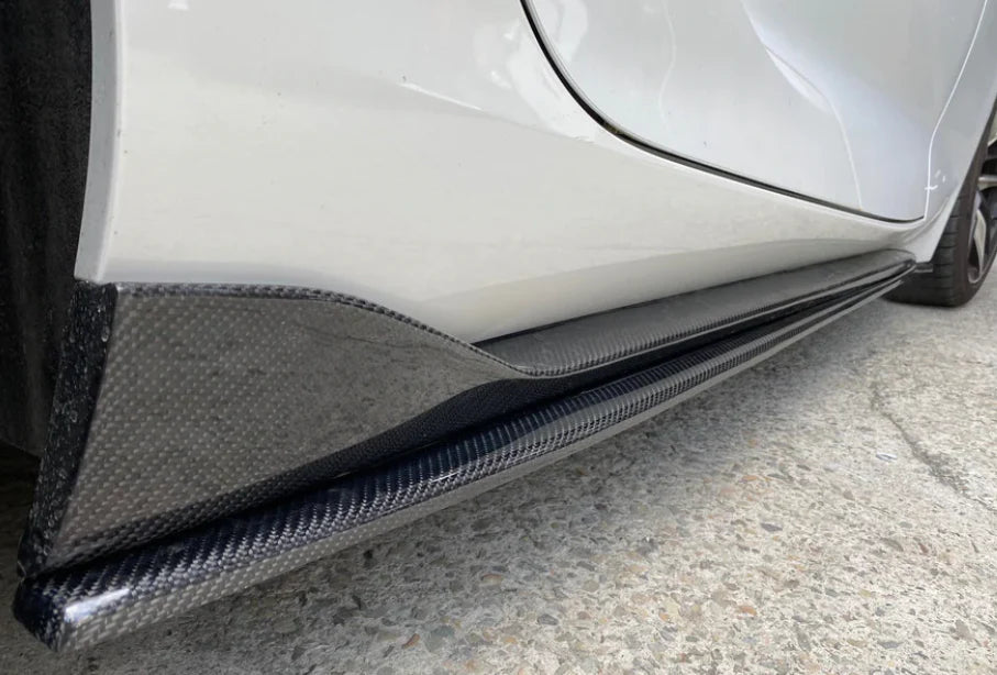 MK5 Supra S1 Style Carbon Fiber Side Skirts - A90 / A91