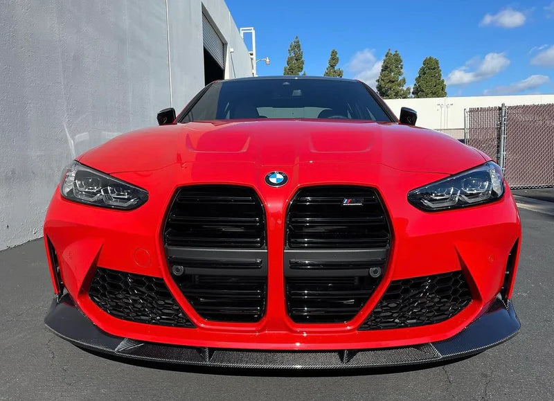 BMW 3D Style Carbon Fiber Front Lip - G80 M3 / G82/83 M4