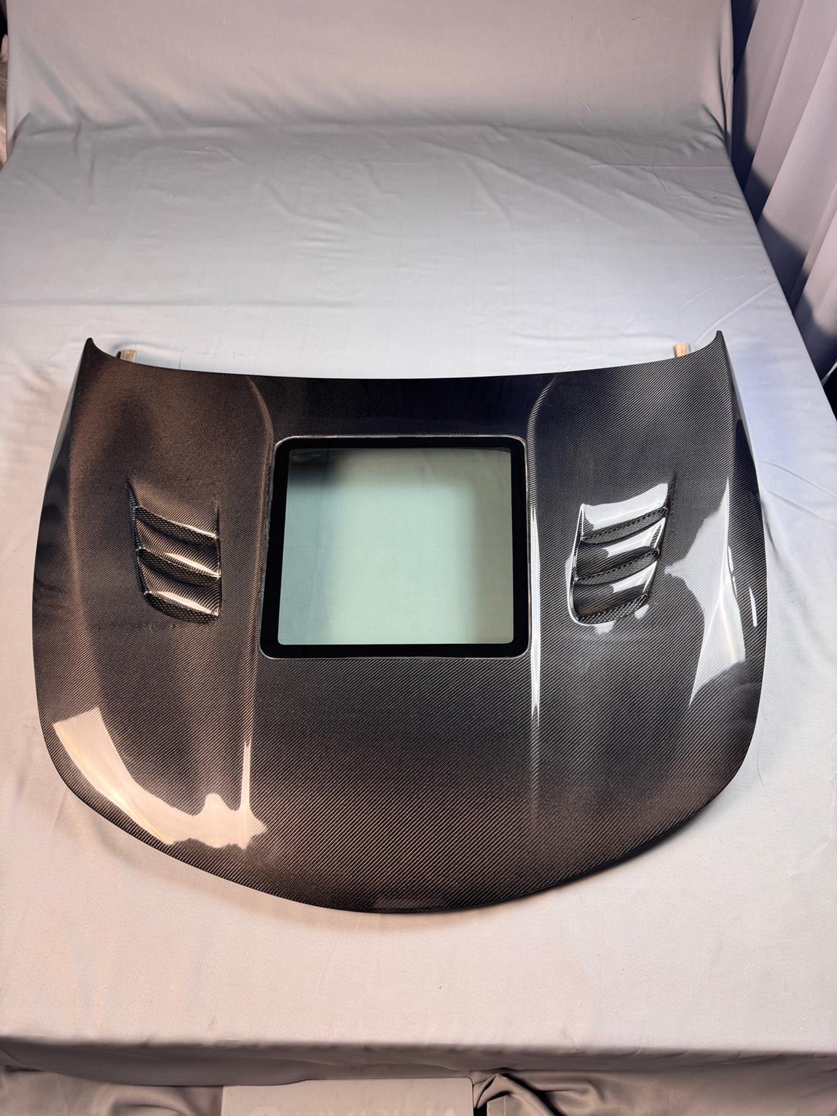 Alfa Romeo Stelvio Show Style Carbon Fiber Hood