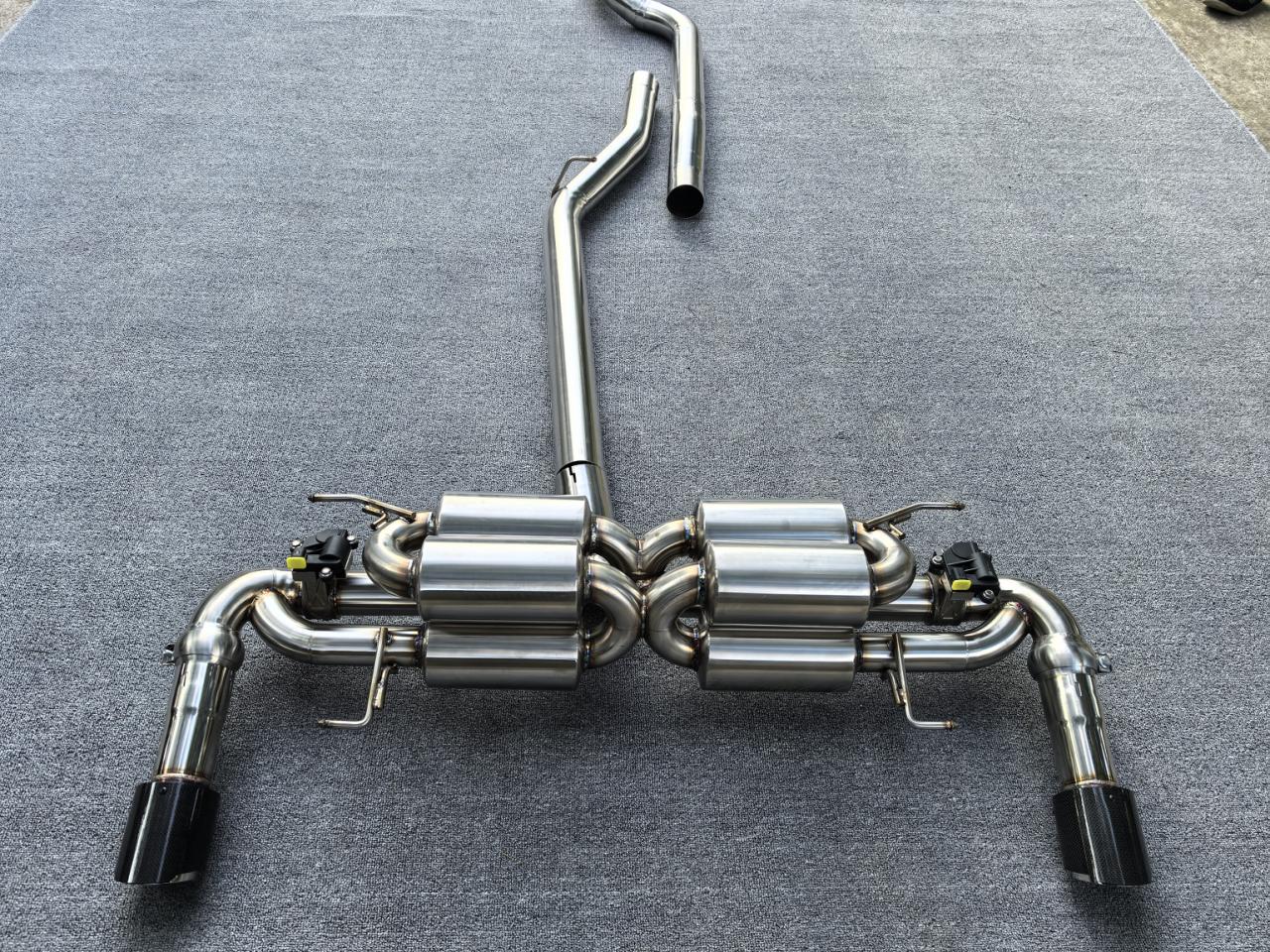 Alfa Romeo Giulia & Stelvio 2.0T Valved Cat-Back Exhaust