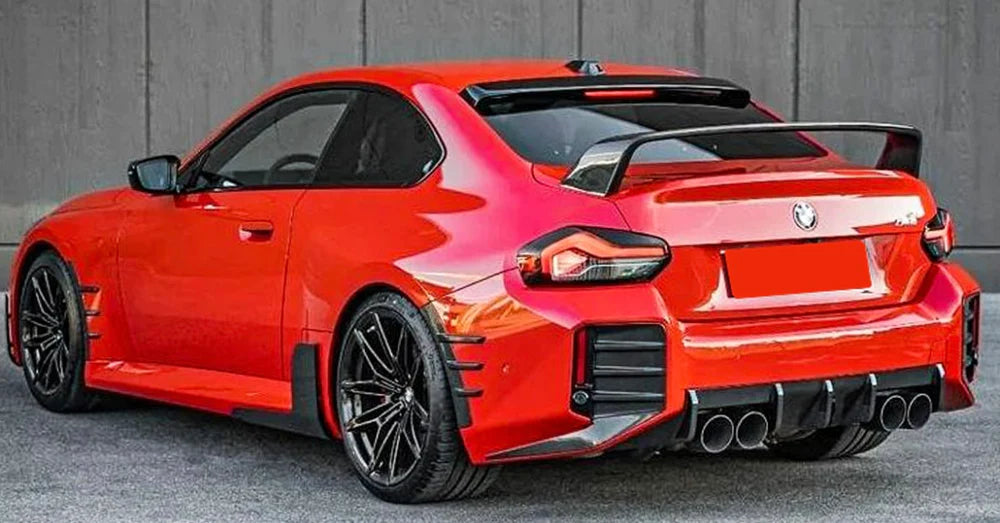 BMW MP Style Carbon Fiber Rear Diffuser - G87 M2