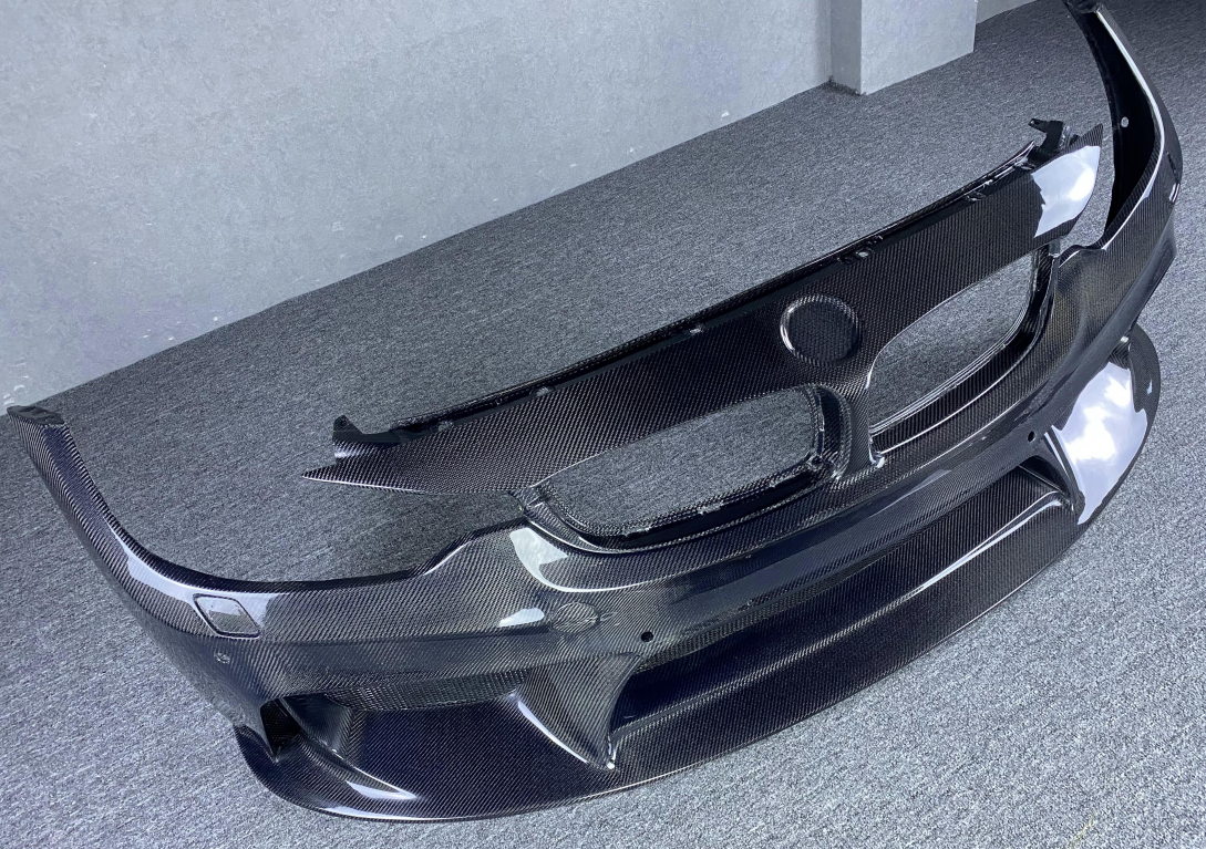 BMW 3D Style Full Carbon Fiber Front Bumper