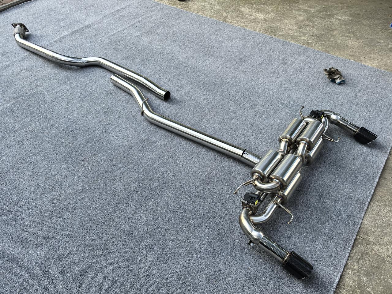 Alfa Romeo Giulia & Stelvio 2.0T Valved Cat-Back Exhaust