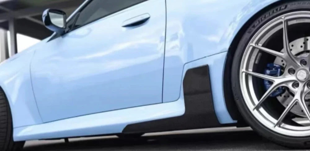 BMW MP Style Carbon Fiber Side Splitters - G87 M2