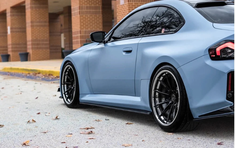 BMW Suvneer Carbon Fiber Side Skirt Extensions - G87 M2
