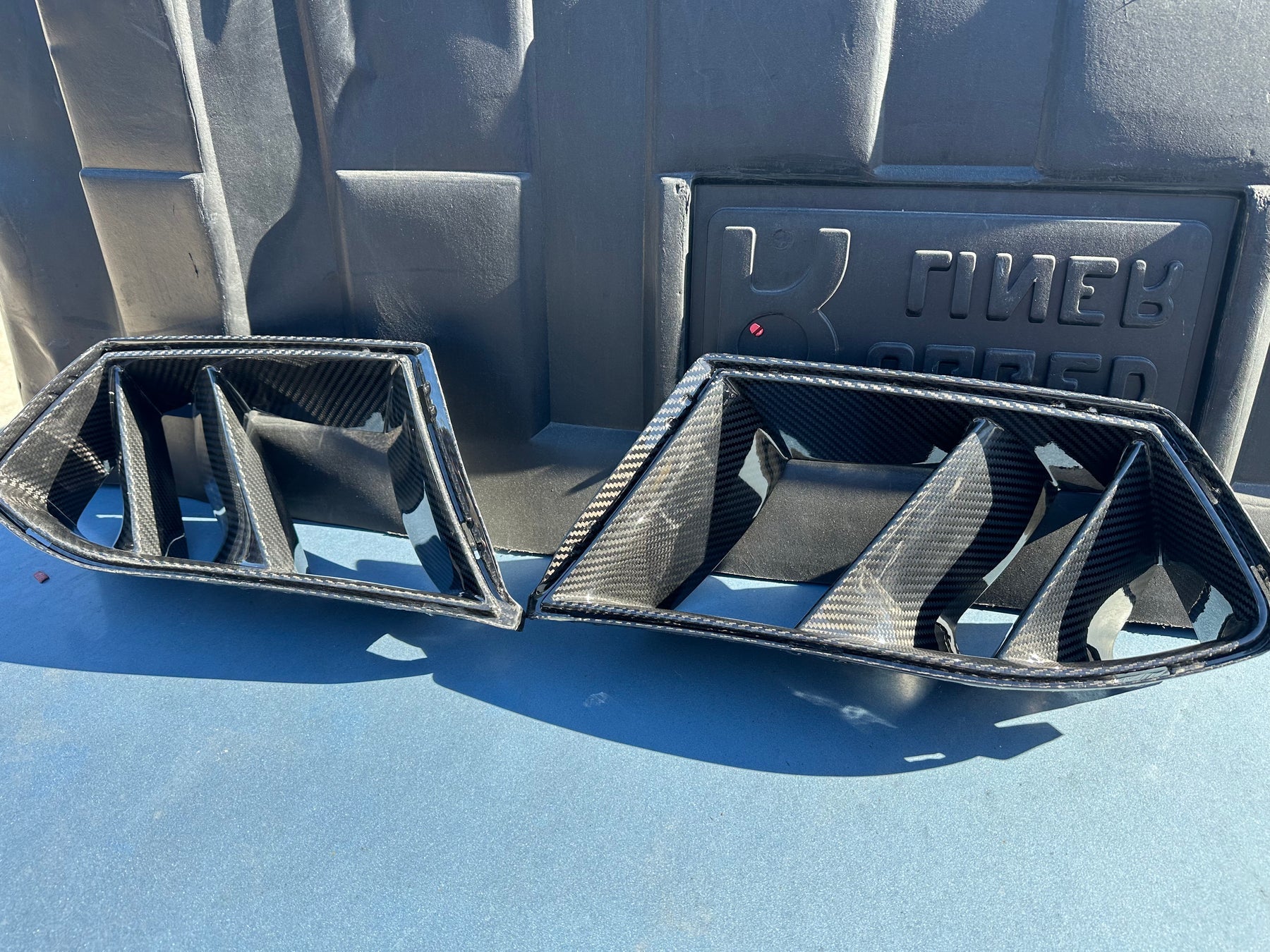 BMW V2 Carbon Fiber Front Air Inlets - G80 M3 / G82/83 M4