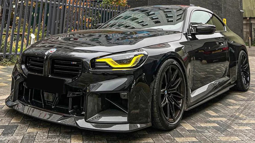 BMW MHC Style Carbon Fiber Front Lip - G87 M2
