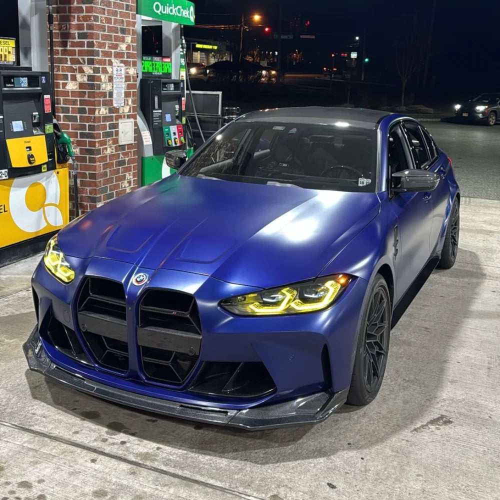 BMW V Style V1 3PC Carbon Fiber Front Lip - G80 M3 / G82/83 M4