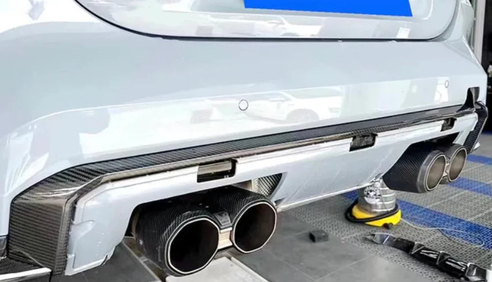 BMW Outer Diffuser Carbon Fiber Trim - G80 M3 / G82/83 M4