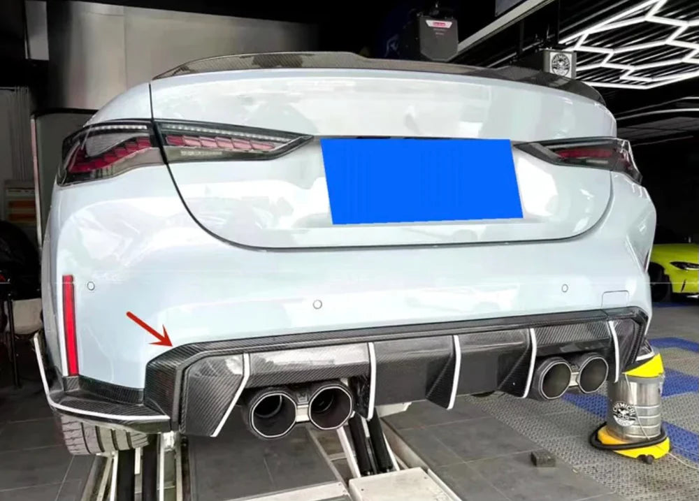BMW Outer Diffuser Carbon Fiber Trim - G80 M3 / G82/83 M4