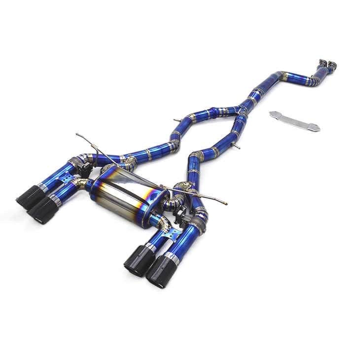 BMW Agency Performance Valved Titanium Cat-back Exhaust - F80 M3 / F82/83 M4
