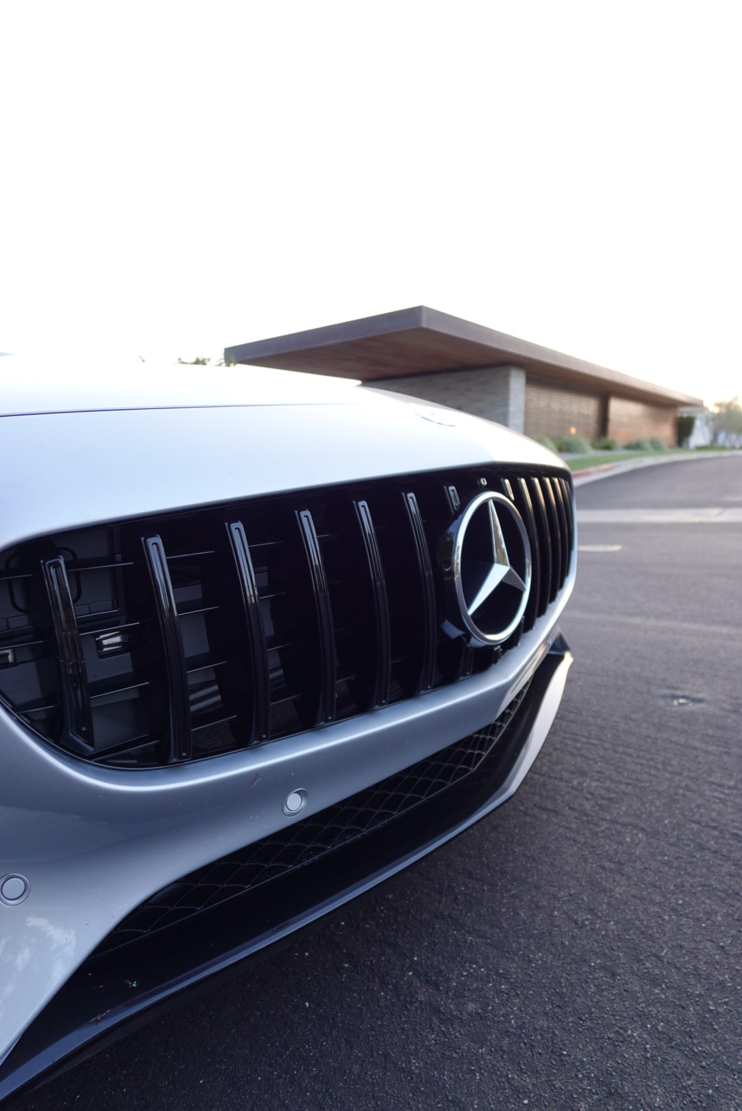 Mercedes AMG GT / GTS / GTC Black GTR Style Front Grille