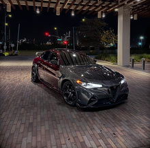 Load image into Gallery viewer, Alfa Romeo Giulia GTAm Style Front Bumper (Full Carbon / Half Carbon)
