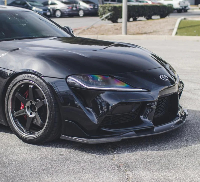 MK5 Supra Suvneer Carbon Fiber Front Lip - A90/A91