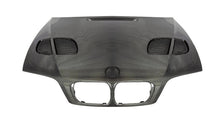 Load image into Gallery viewer, BMW E46 M3 GTR Style Carbon Fiber Hood
