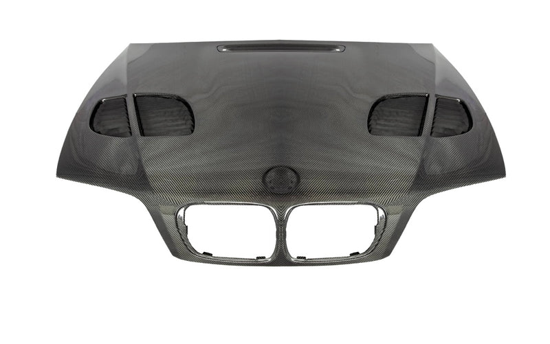 BMW E46 M3 GTR Style Carbon Fiber Hood