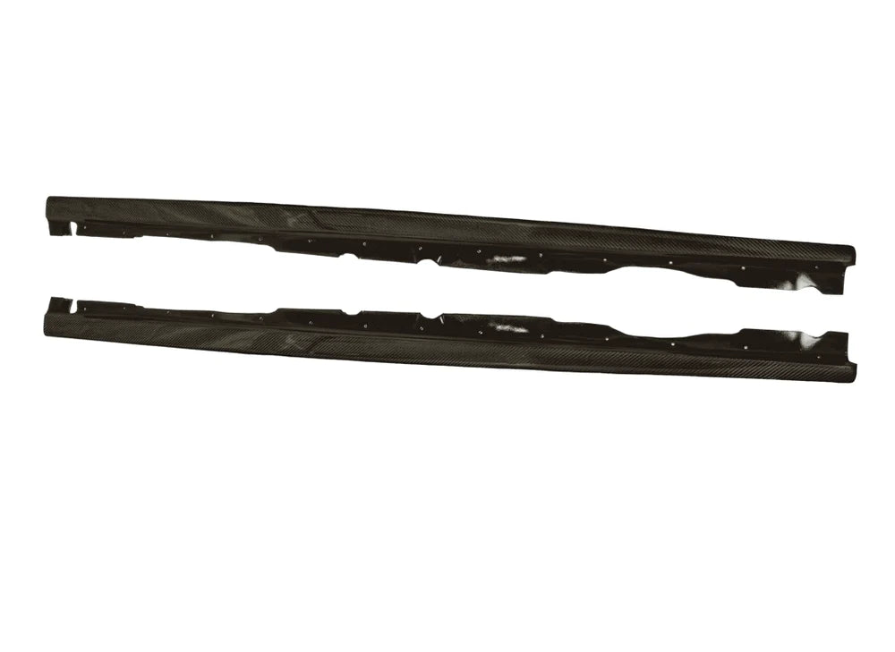BMW Carbon Fiber Side Skirt Extensions - E46 M3
