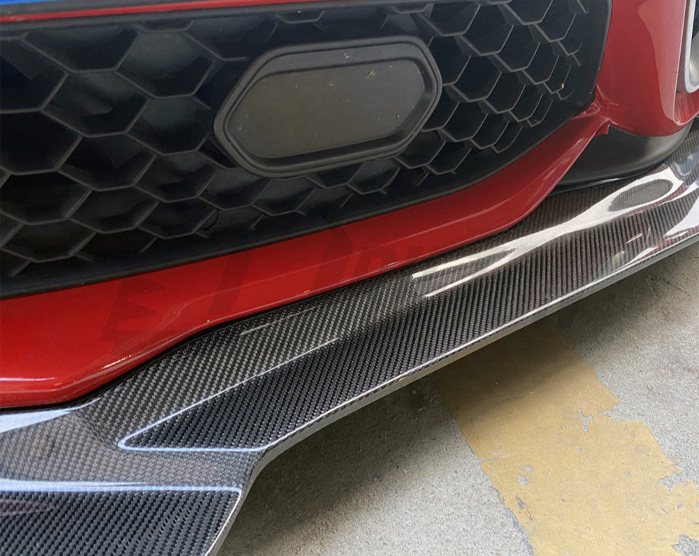 Alfa Romeo Giulia V2 Sport Model Carbon Fiber Front Lip