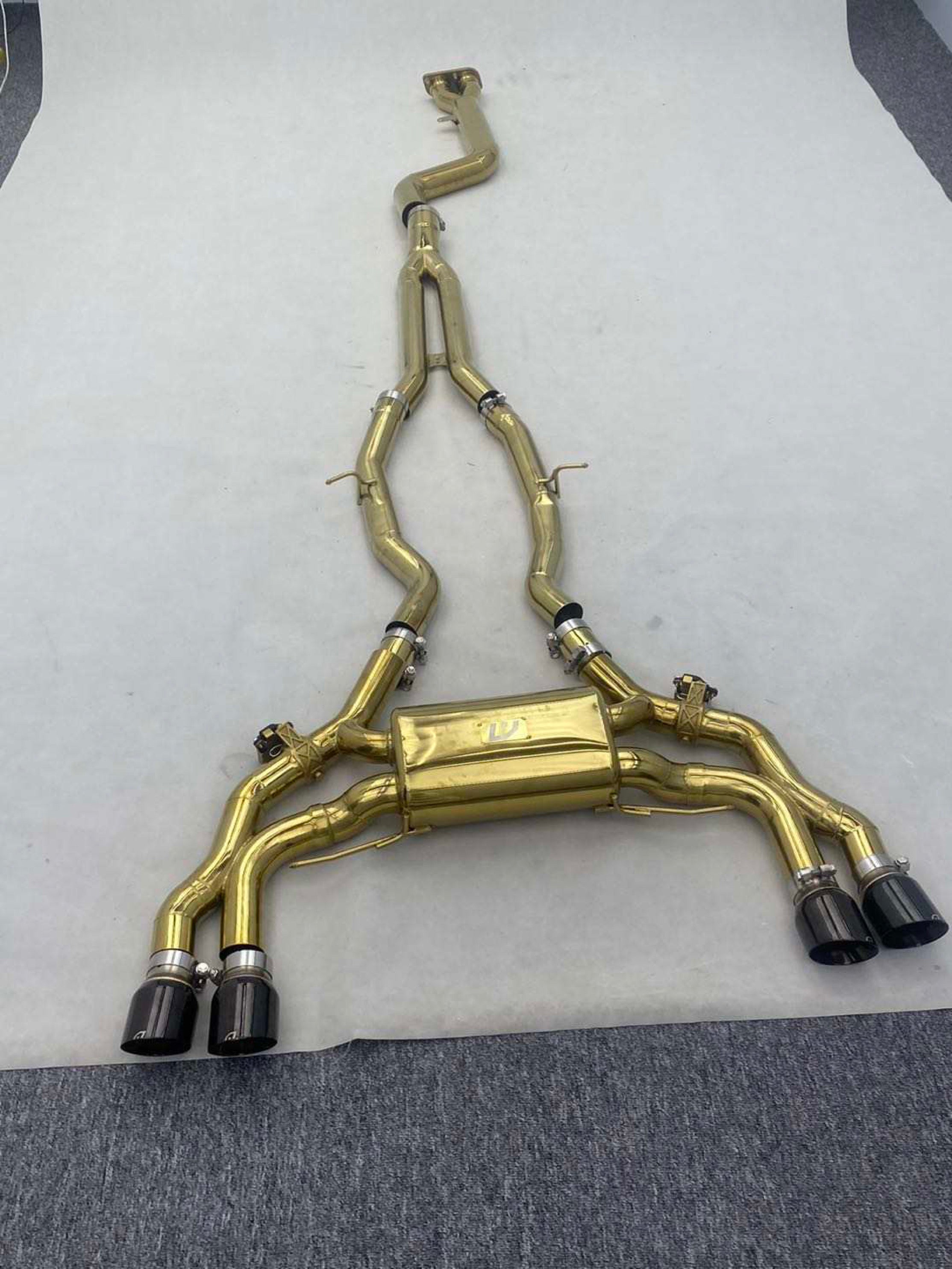 BMW Agency Performance Valved Stainless Steel Exhaust - F97 X3M / F98 X4M