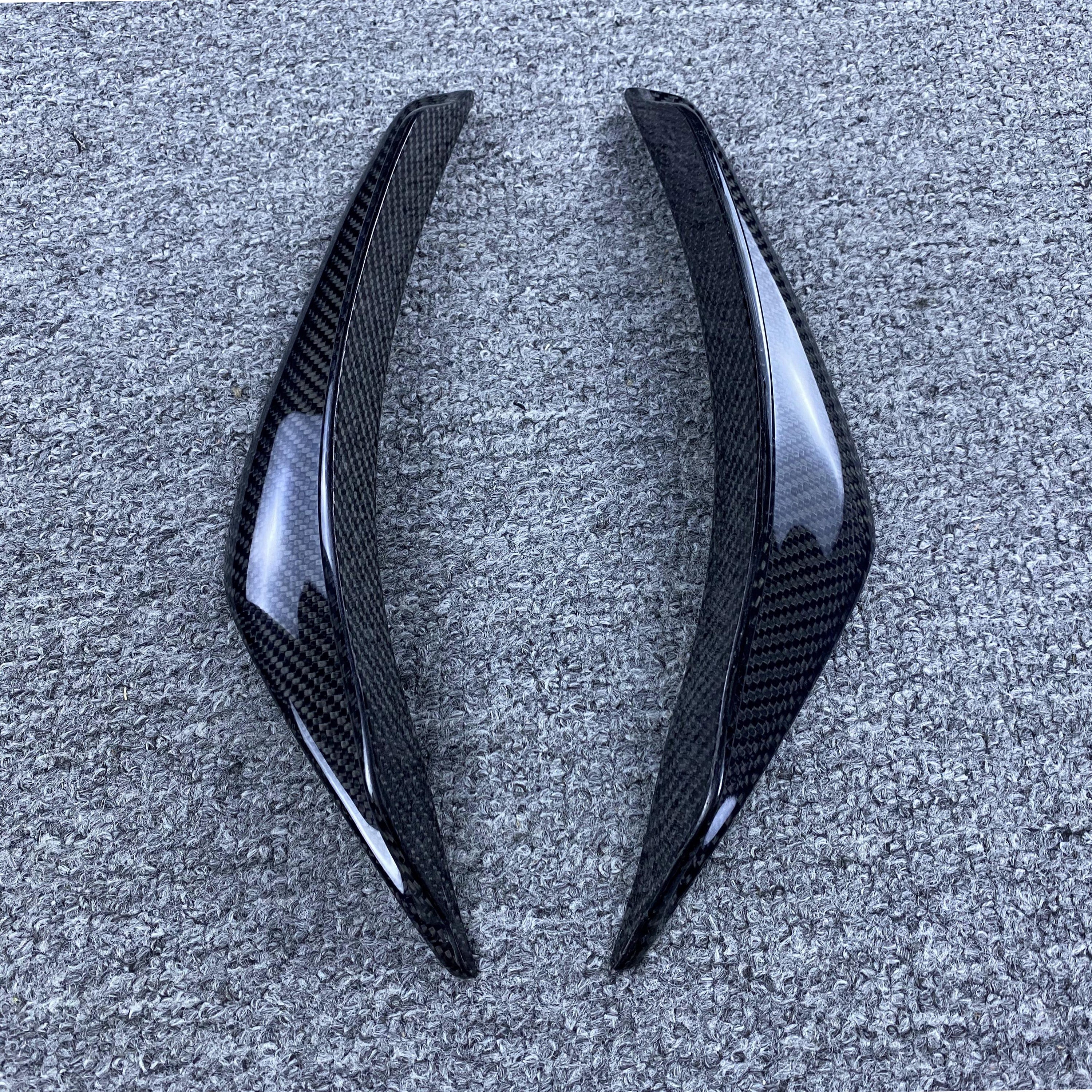 Alfa Romeo Giulia Base Model Carbon Fiber Bumper Canards