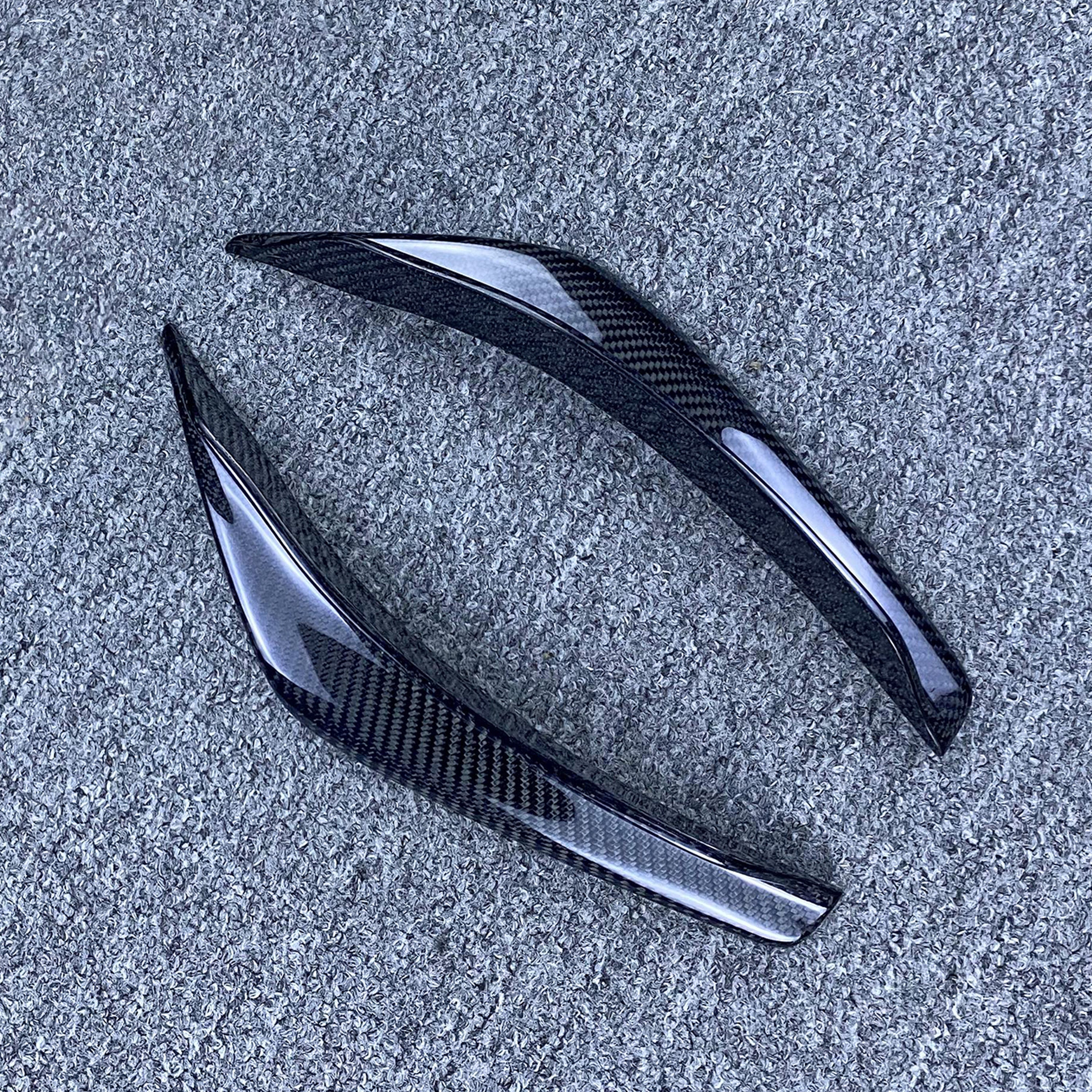Alfa Romeo Giulia Base Model Carbon Fiber Bumper Canards