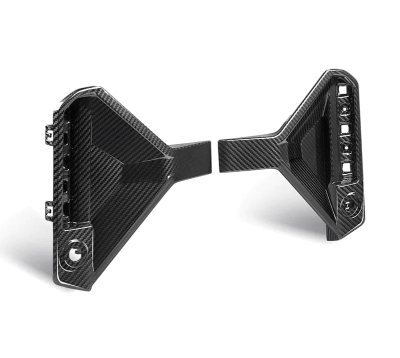 BMW S Style Carbon Fiber Rear Bumper Ducts - G87 M2