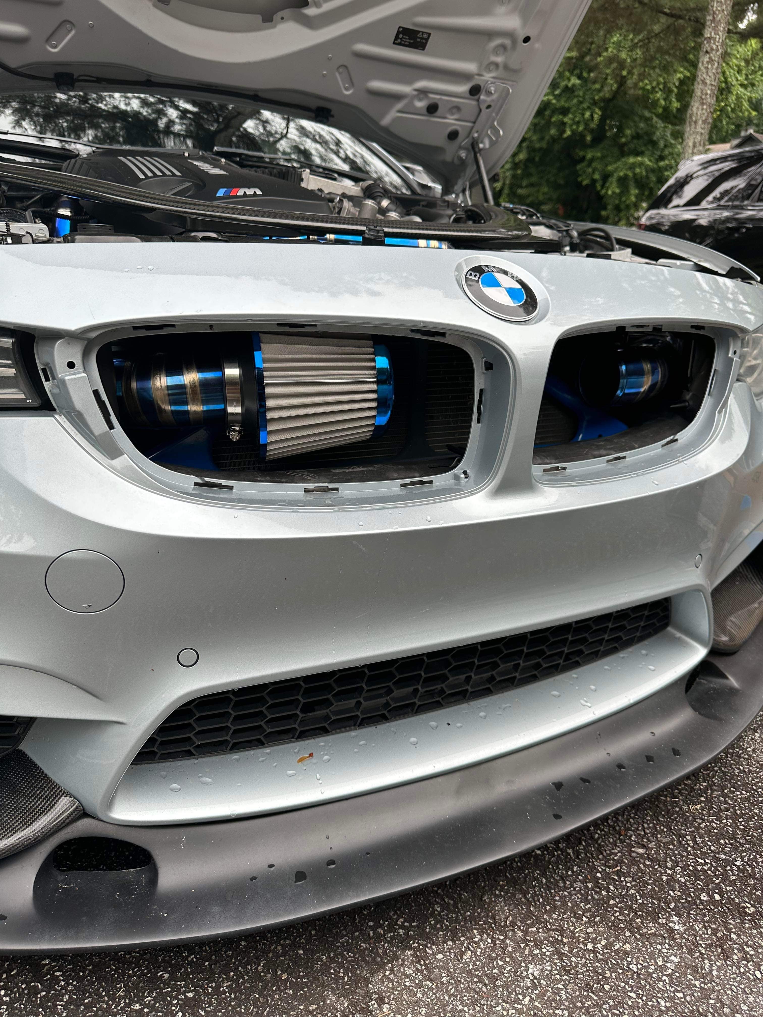 BMW S55 Titanium Front Mount Intakes - F80 M3 / F82/83 M4