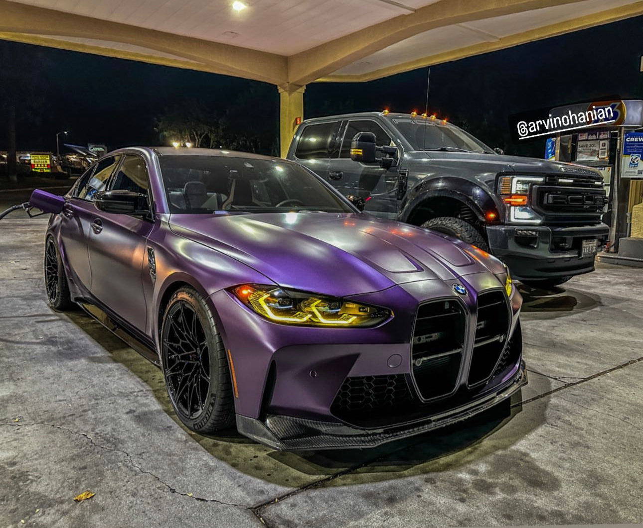 BMW CSL Style Carbon Fiber Front Lip - G80 M3 / G82/83 M4