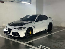 Load image into Gallery viewer, Alfa Romeo Giulia GTAm Style Front Bumper (Full Carbon / Half Carbon)
