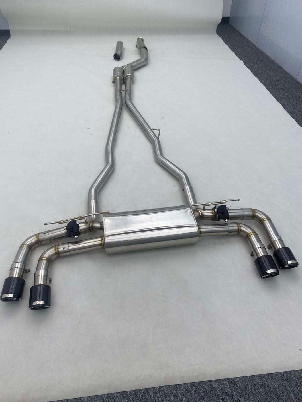 BMW G30 540i Agency Performance Valved Stainless Steel Cat-back Exhaust