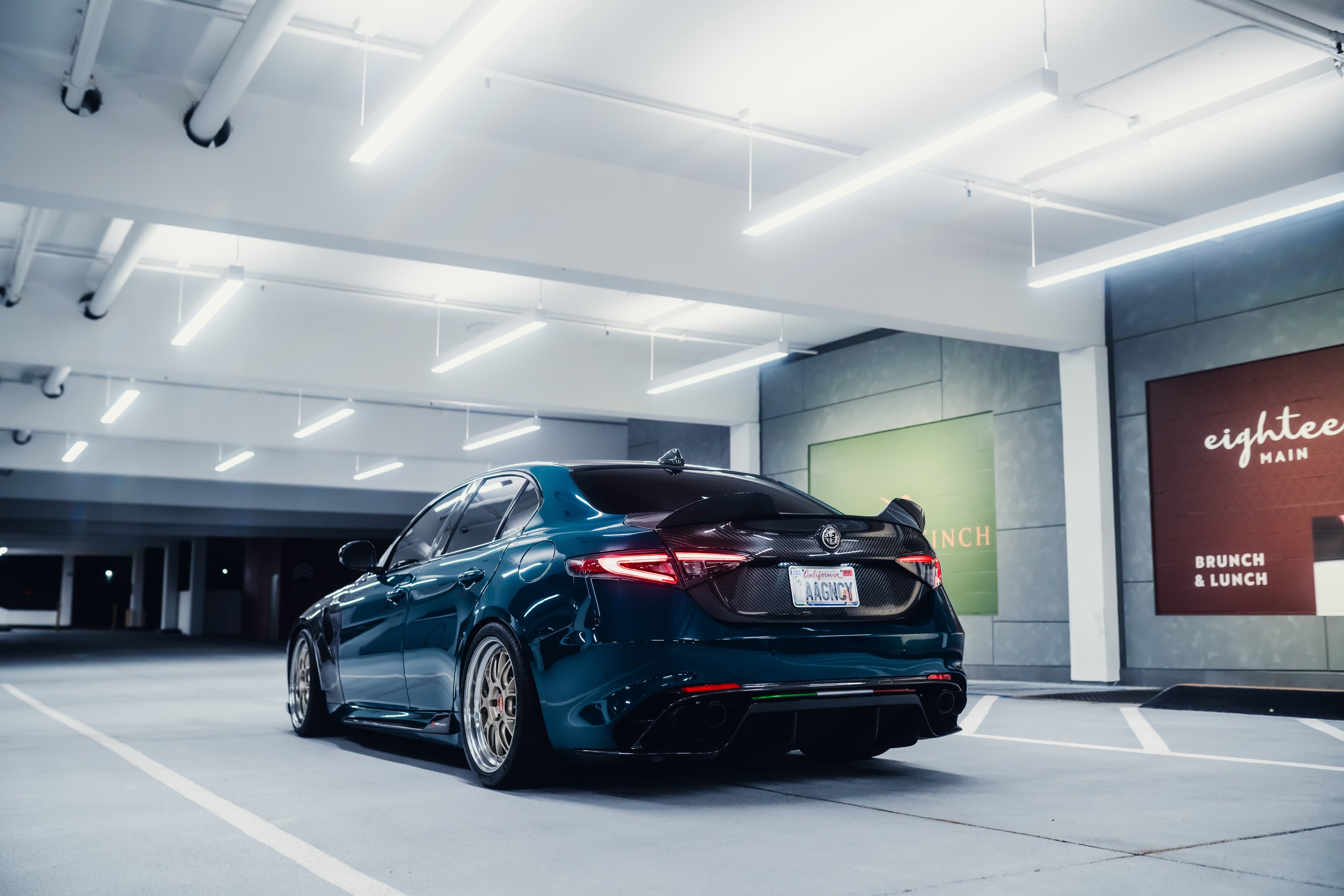 Alfa Romeo Giulia GTA Style Carbon Fiber Spoiler
