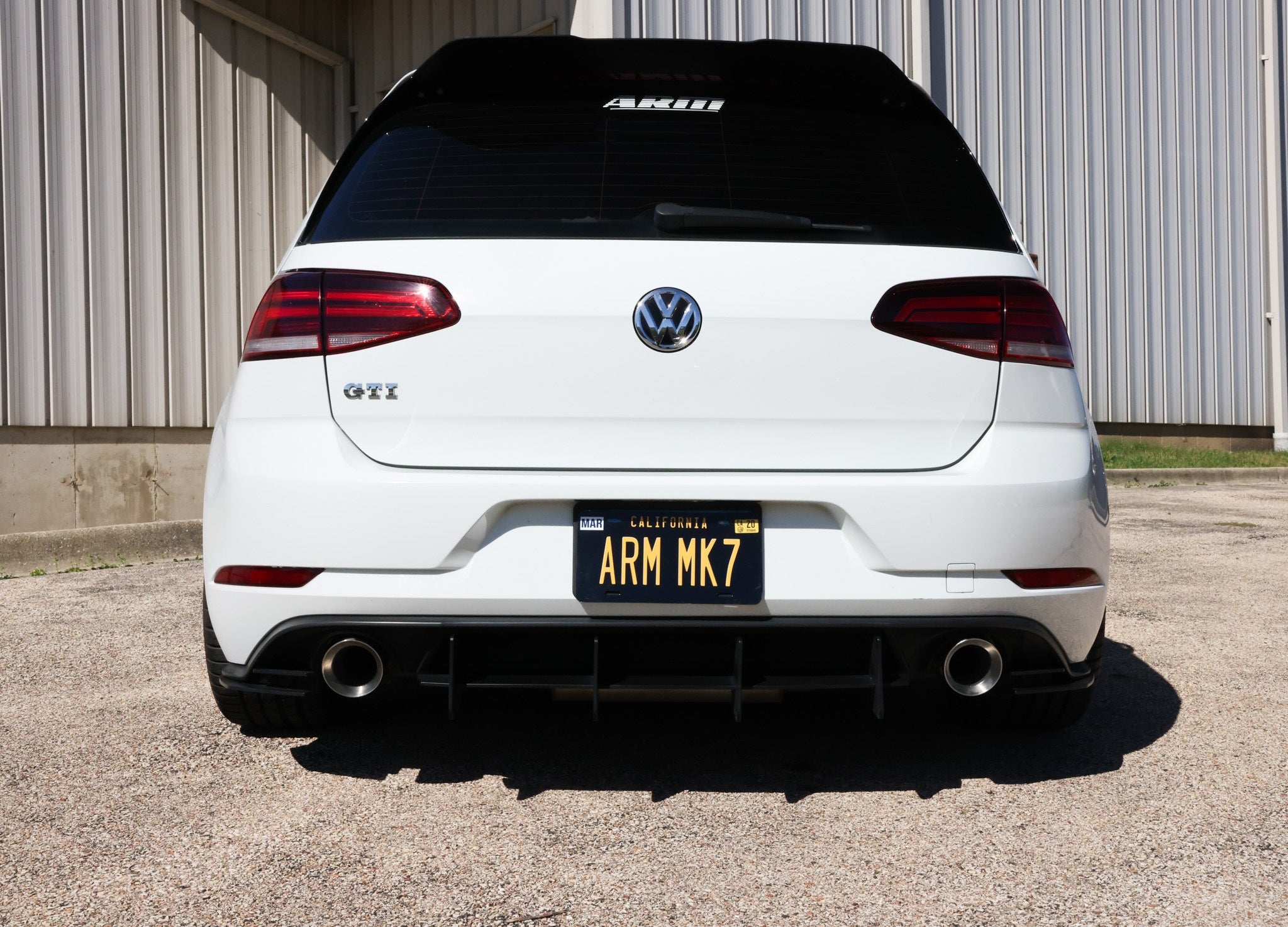 ARM MK7 GTI EXHAUST