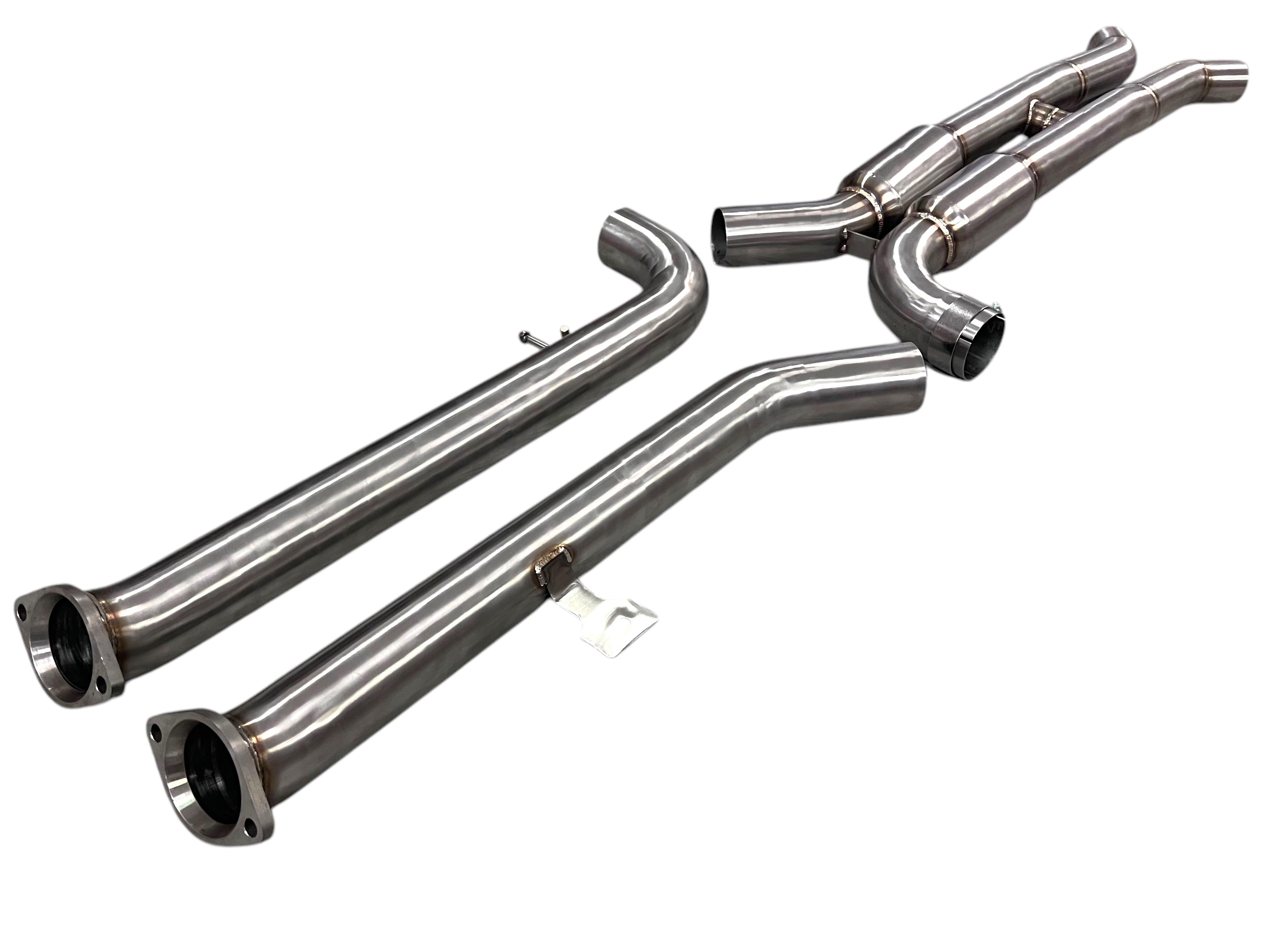 MAD BMW S58  Resonated H-Pipe Midpipe M2 G87