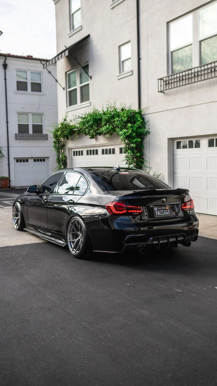BMW AA Style V3 Carbon Fiber Diffuser - F30 3-Series