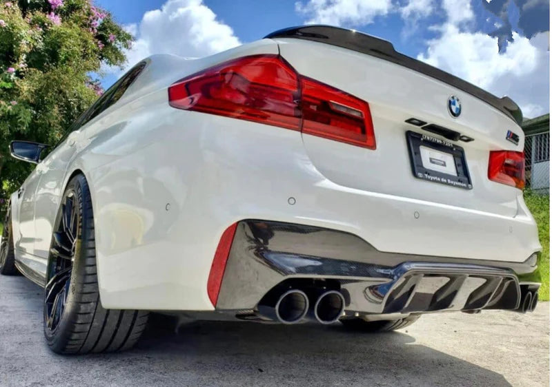 BMW CS Style Carbon Fiber Spoiler - F90 M5 / G30 5-Series